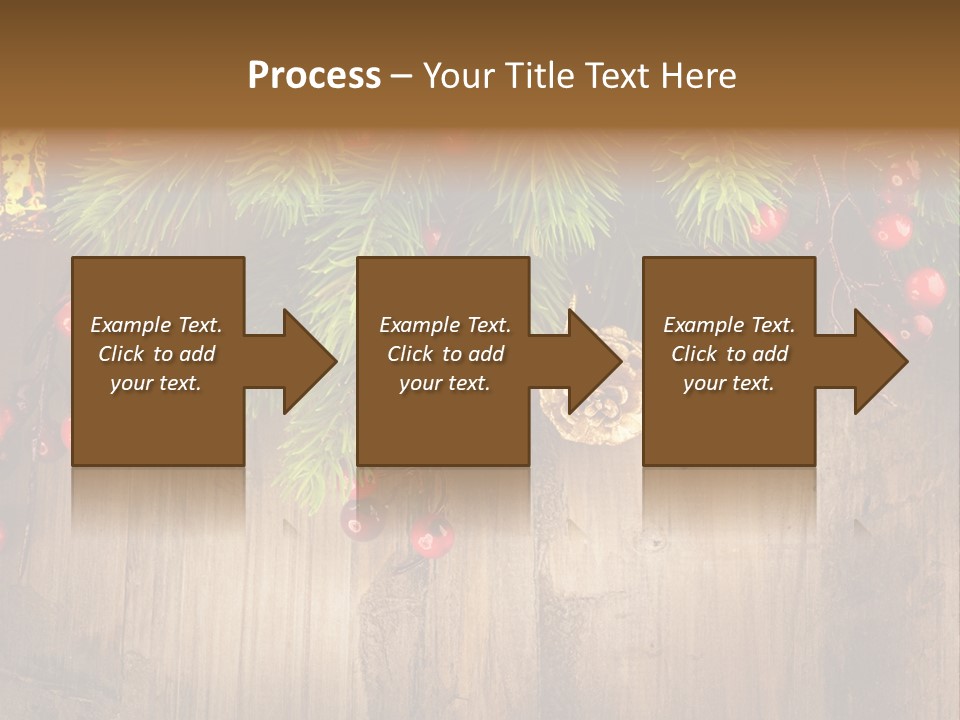 Ornate Snowflake Styled PowerPoint Template