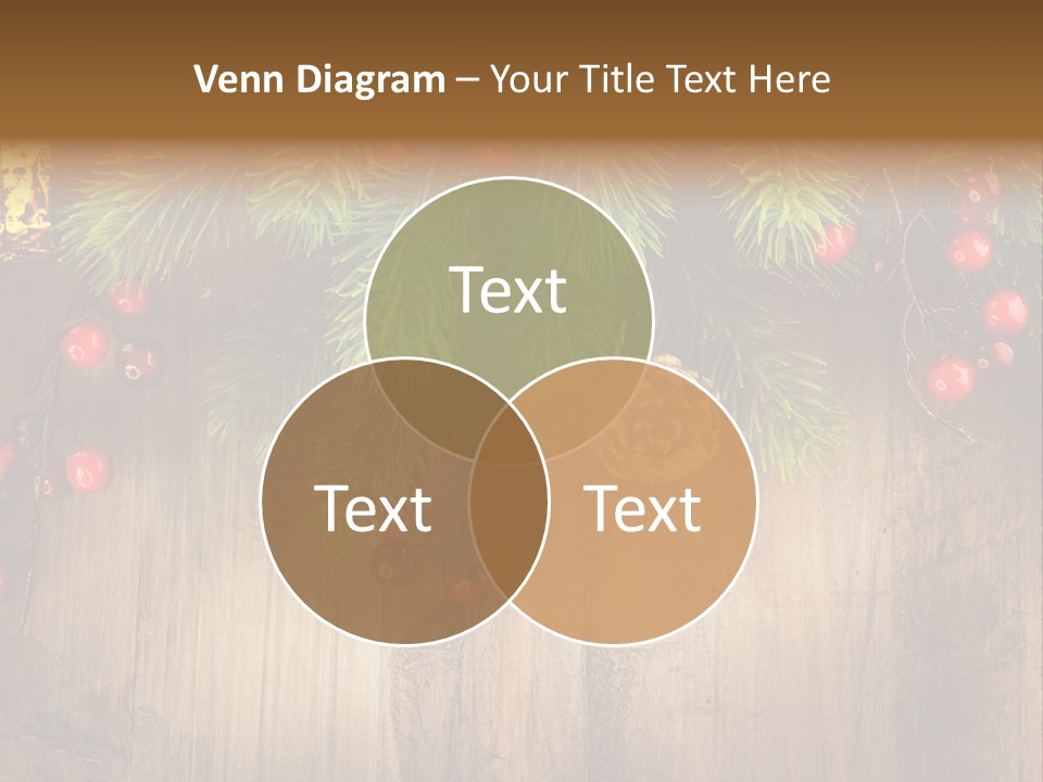 Ornate Snowflake Styled PowerPoint Template