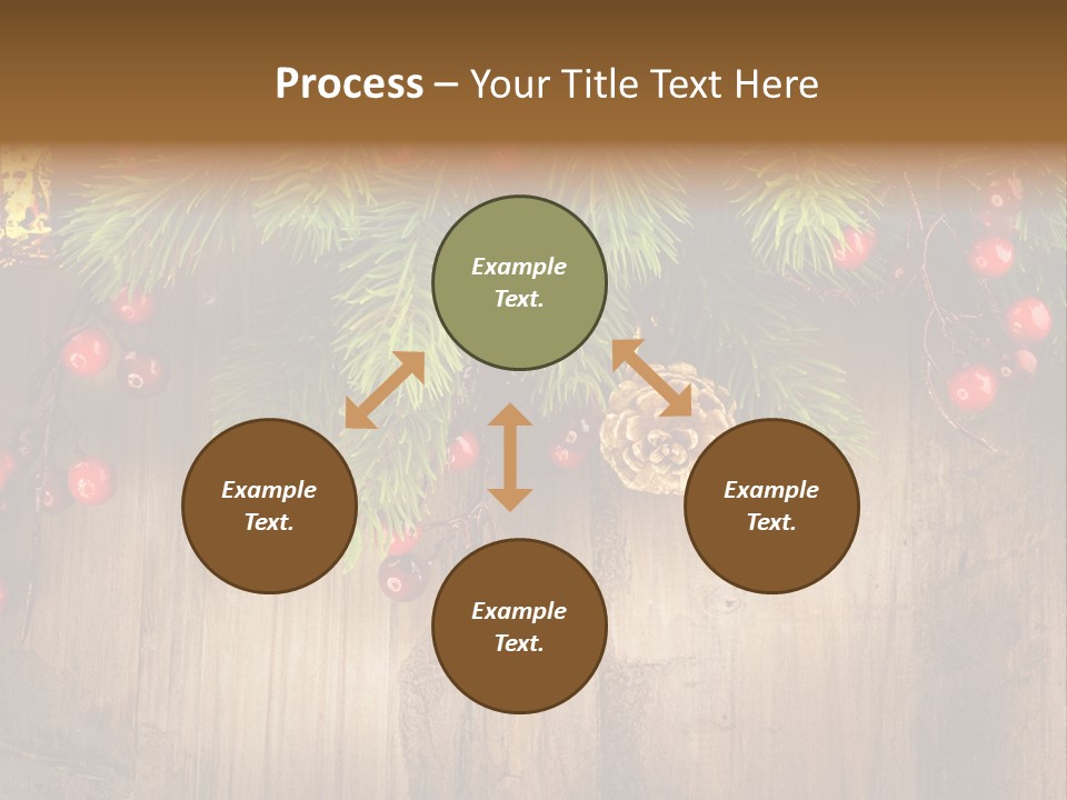 Ornate Snowflake Styled PowerPoint Template