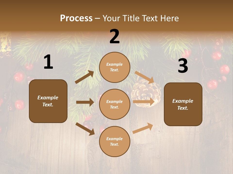 Ornate Snowflake Styled PowerPoint Template