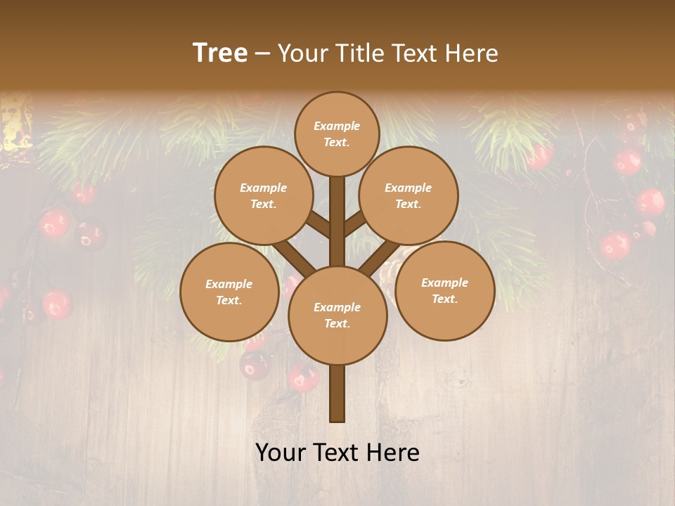 Ornate Snowflake Styled PowerPoint Template