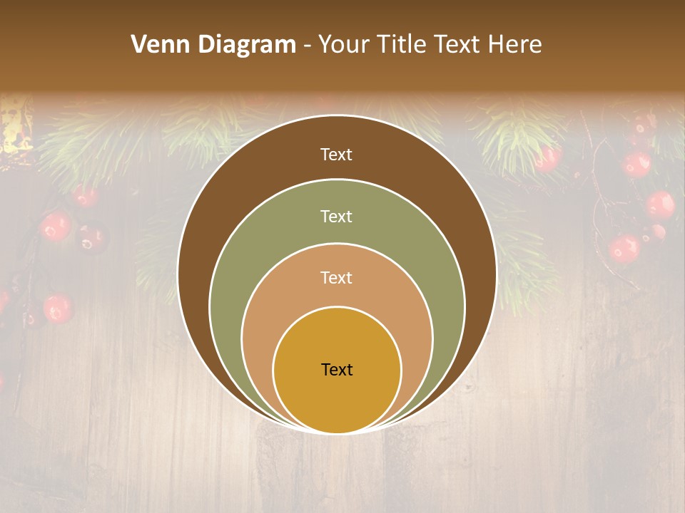 Ornate Snowflake Styled PowerPoint Template