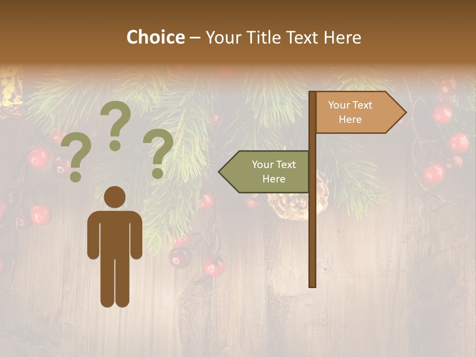 Ornate Snowflake Styled PowerPoint Template