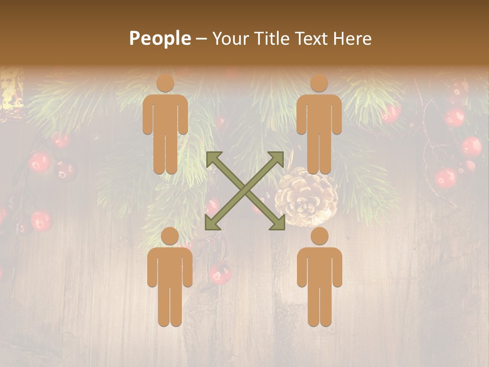 Ornate Snowflake Styled PowerPoint Template