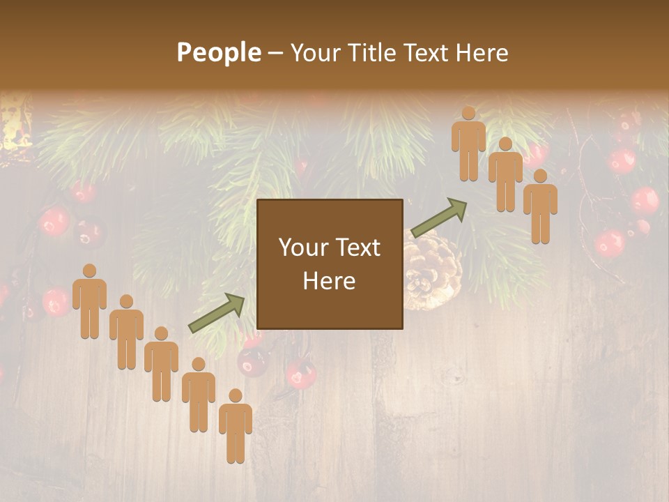 Ornate Snowflake Styled PowerPoint Template