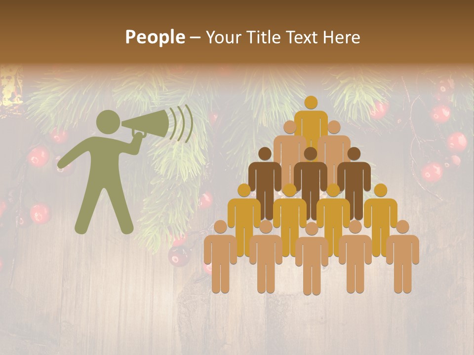 Ornate Snowflake Styled PowerPoint Template