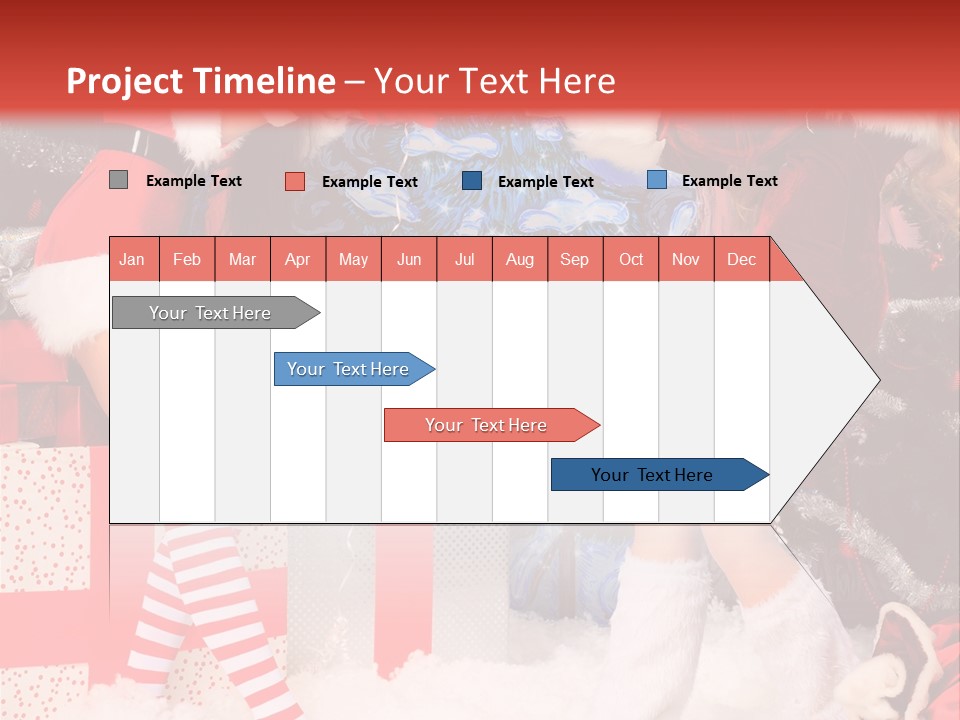 Model Girls Decoration PowerPoint Template