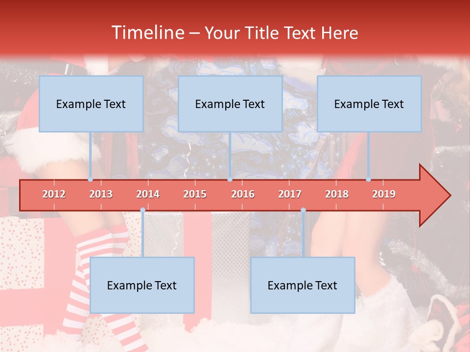 Model Girls Decoration PowerPoint Template