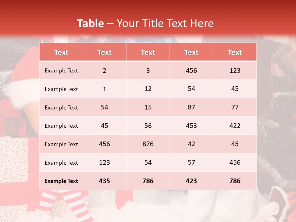 Model Girls Decoration PowerPoint Template