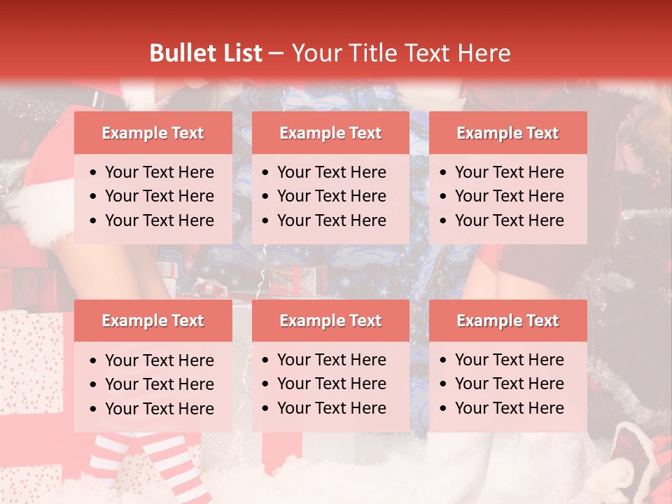 Model Girls Decoration PowerPoint Template