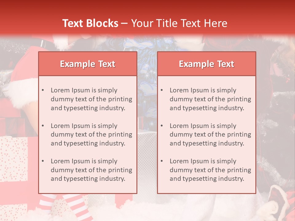 Model Girls Decoration PowerPoint Template