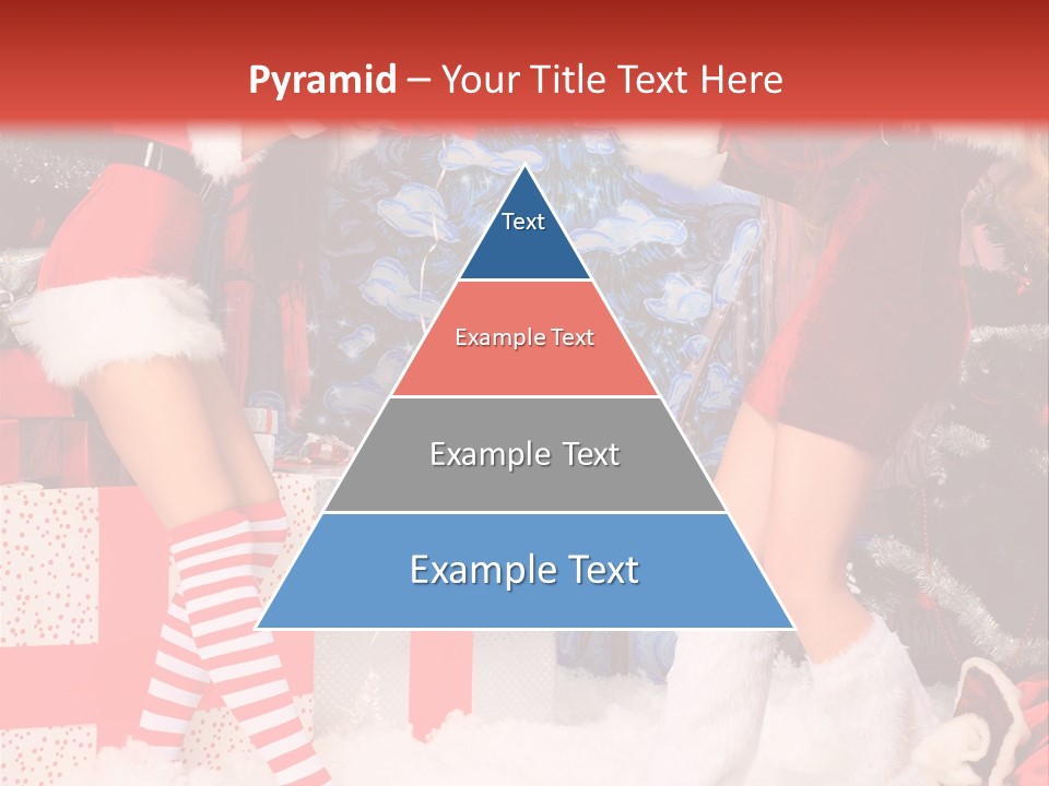 Model Girls Decoration PowerPoint Template