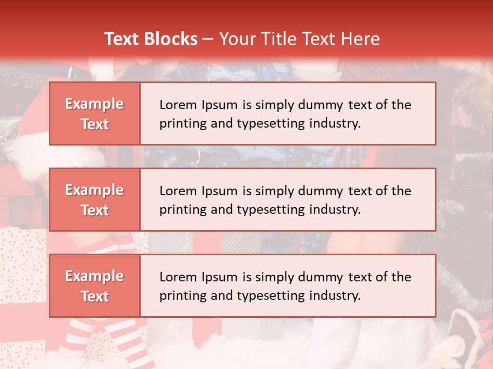 Model Girls Decoration PowerPoint Template