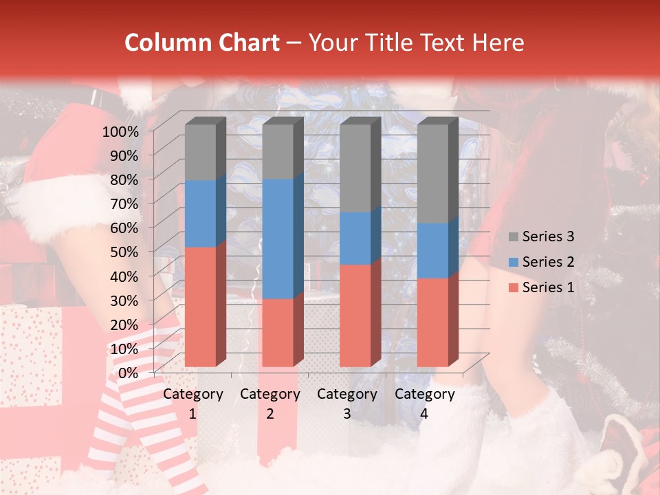 Model Girls Decoration PowerPoint Template
