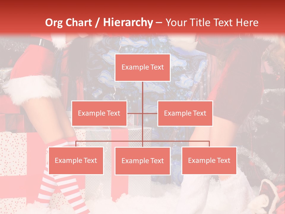 Model Girls Decoration PowerPoint Template