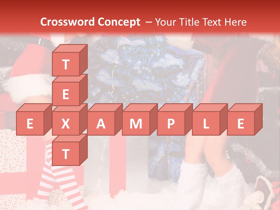 Model Girls Decoration PowerPoint Template