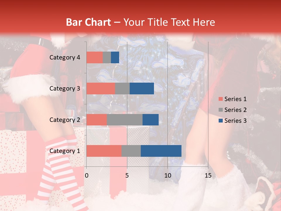 Model Girls Decoration PowerPoint Template