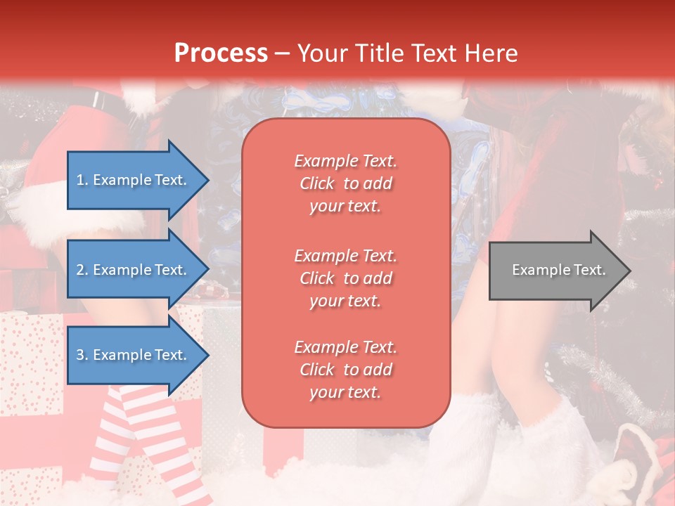 Model Girls Decoration PowerPoint Template