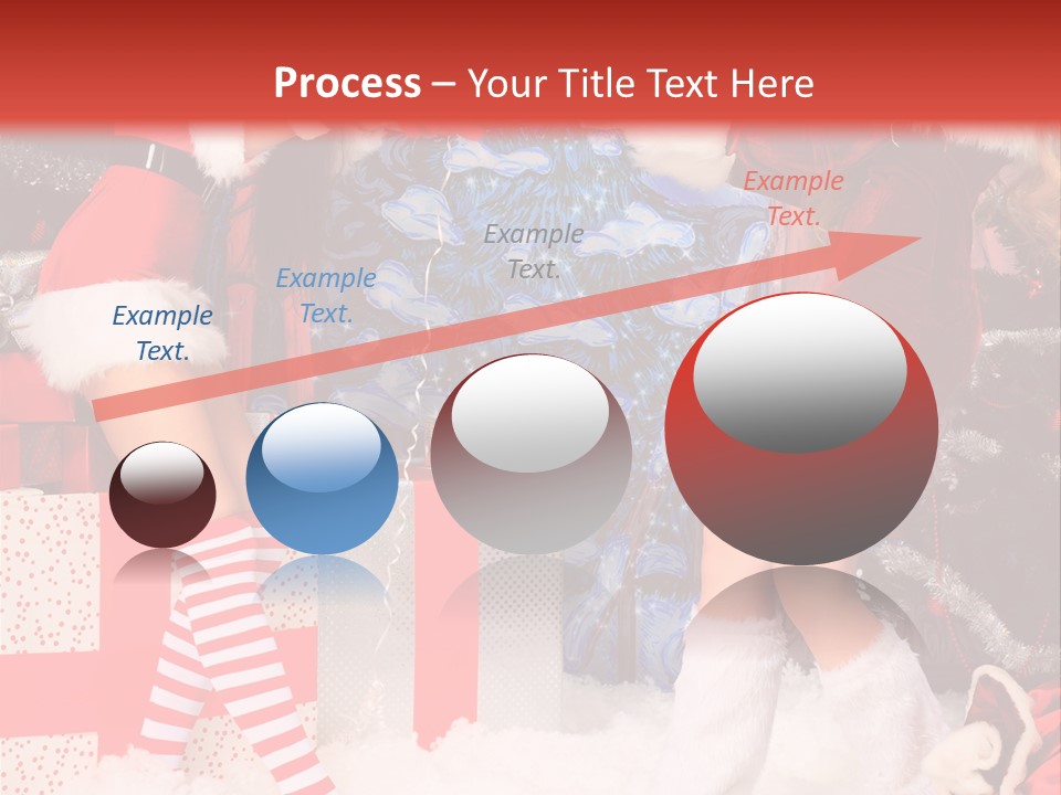 Model Girls Decoration PowerPoint Template