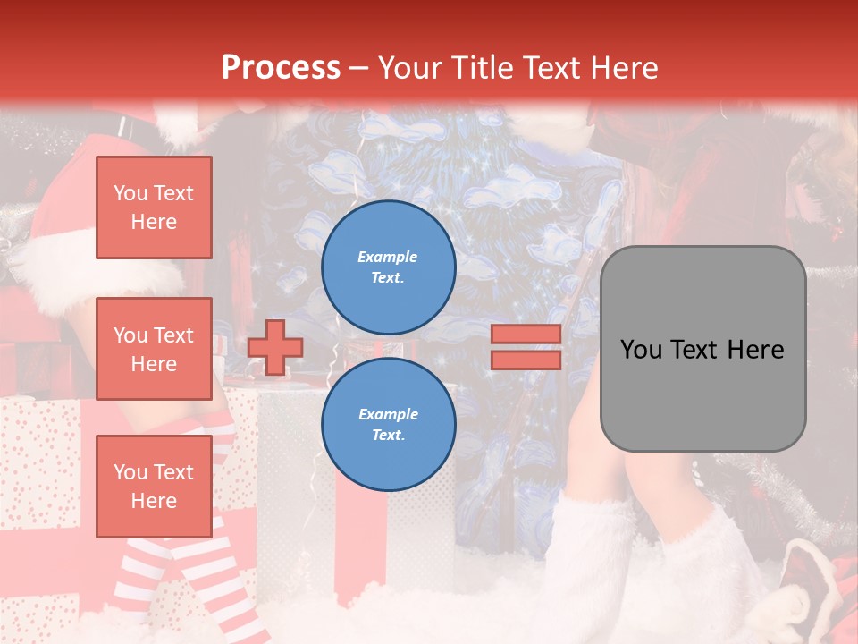 Model Girls Decoration PowerPoint Template