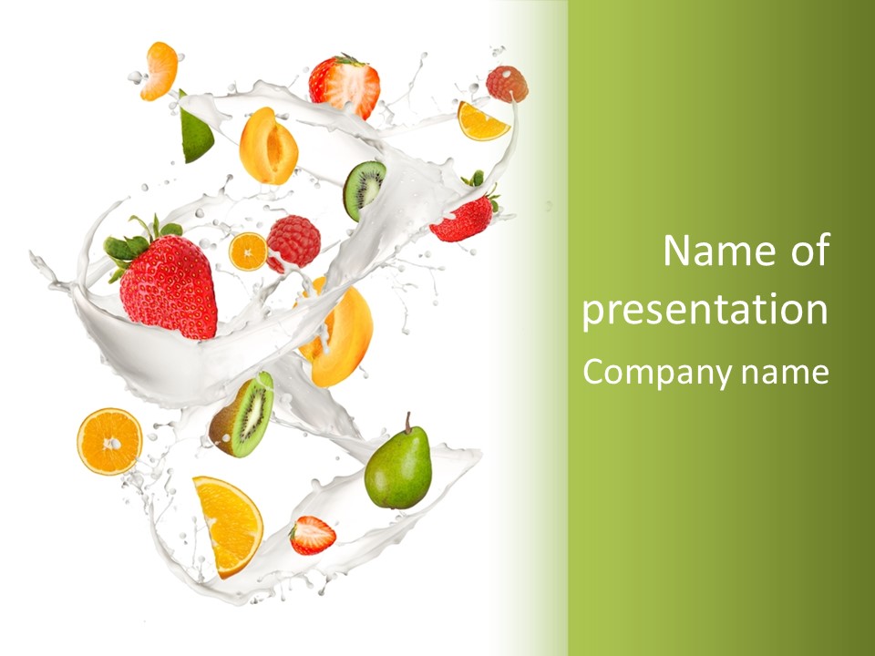 Mandarin Beauty Creative PowerPoint Template