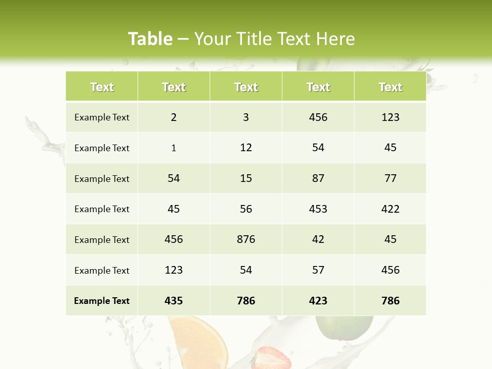 Mandarin Beauty Creative PowerPoint Template