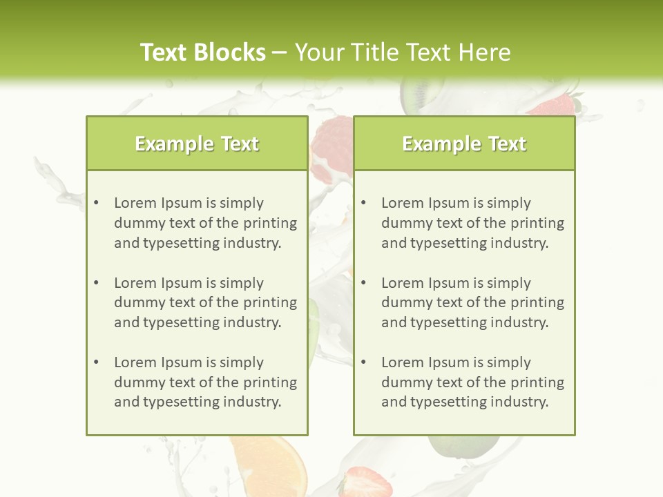 Mandarin Beauty Creative PowerPoint Template