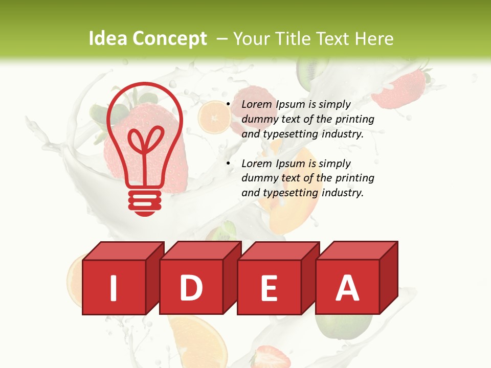 Mandarin Beauty Creative PowerPoint Template