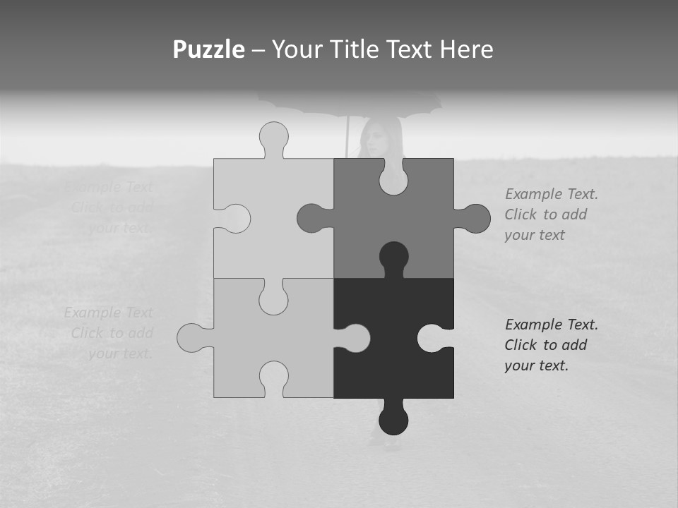 View Vintage Village PowerPoint Template