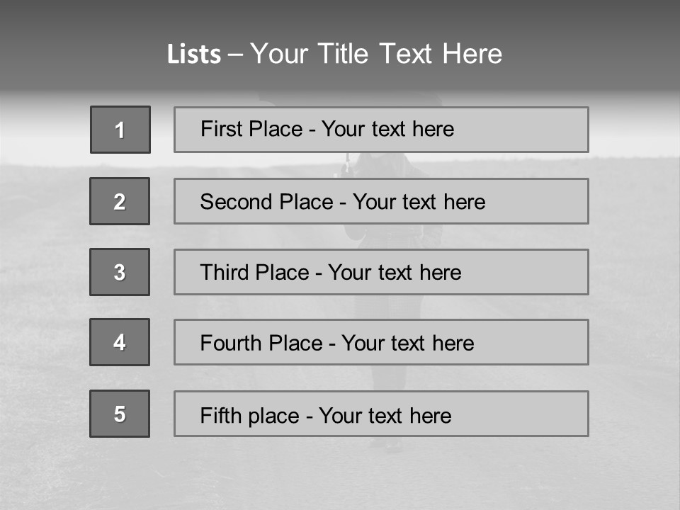 View Vintage Village PowerPoint Template