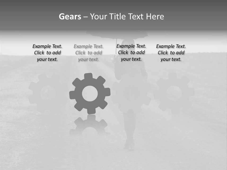 View Vintage Village PowerPoint Template