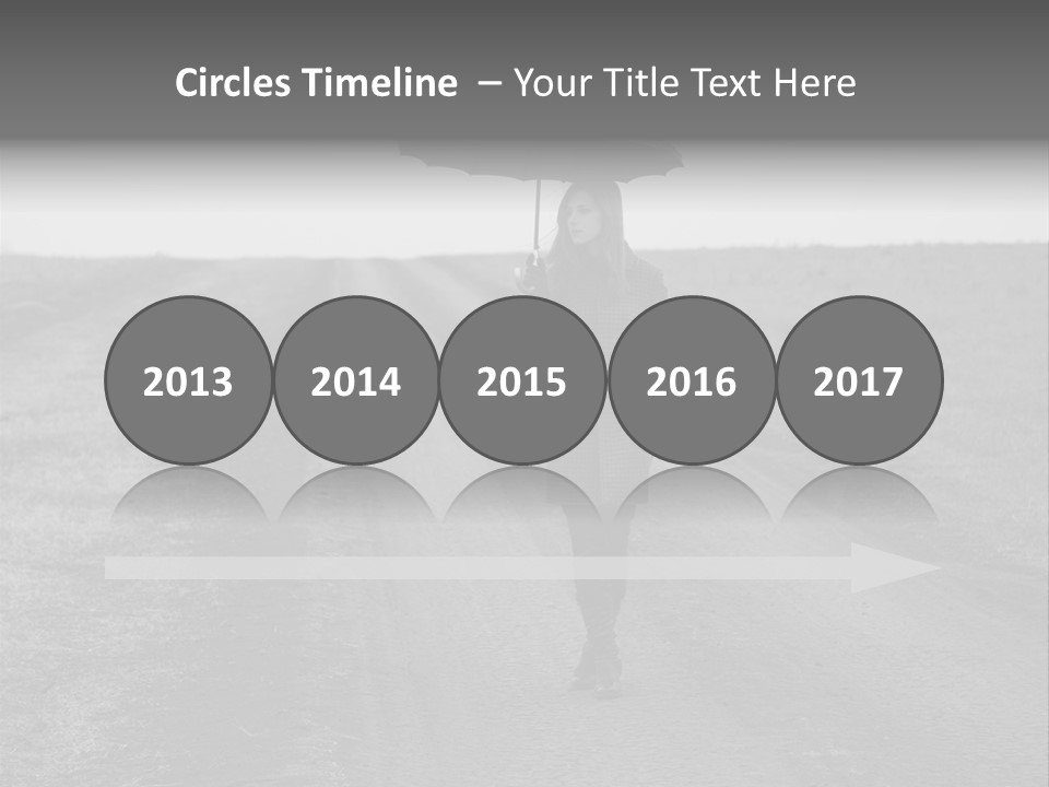 View Vintage Village PowerPoint Template