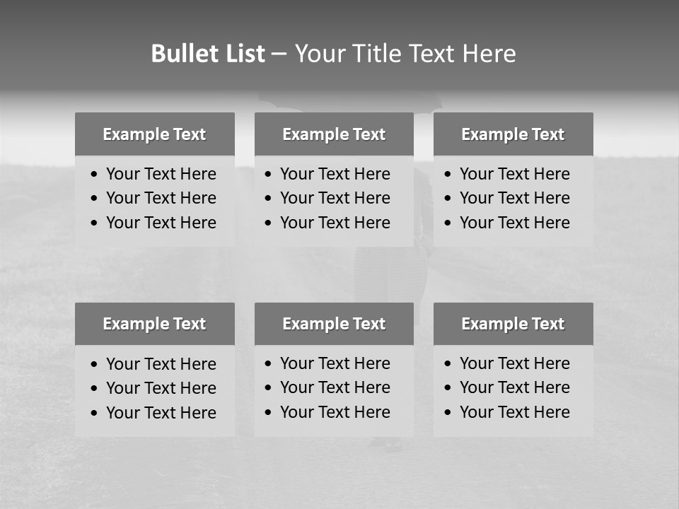 View Vintage Village PowerPoint Template