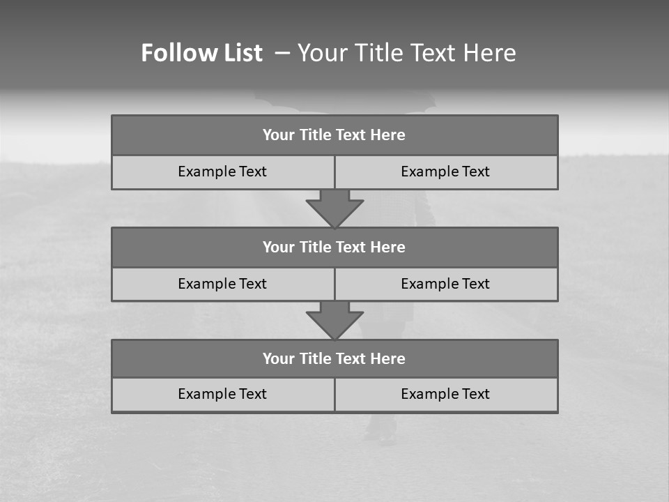 View Vintage Village PowerPoint Template