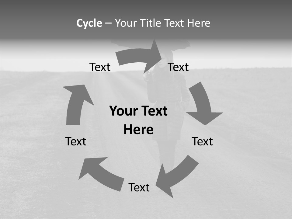 View Vintage Village PowerPoint Template