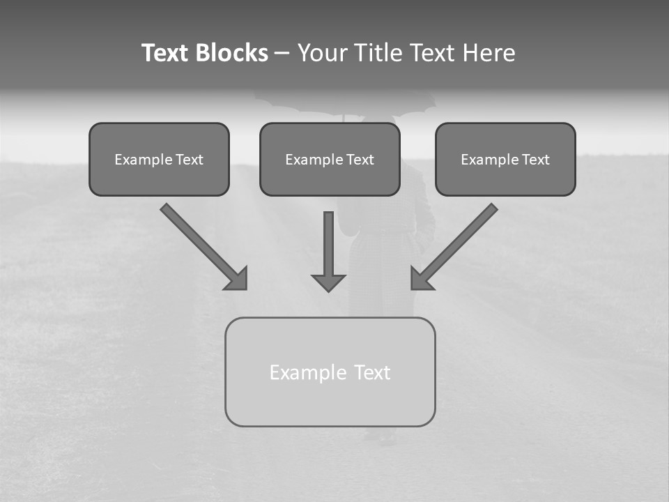 View Vintage Village PowerPoint Template