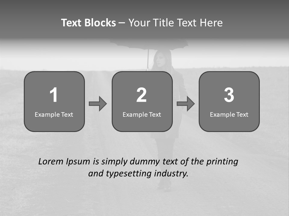 View Vintage Village PowerPoint Template
