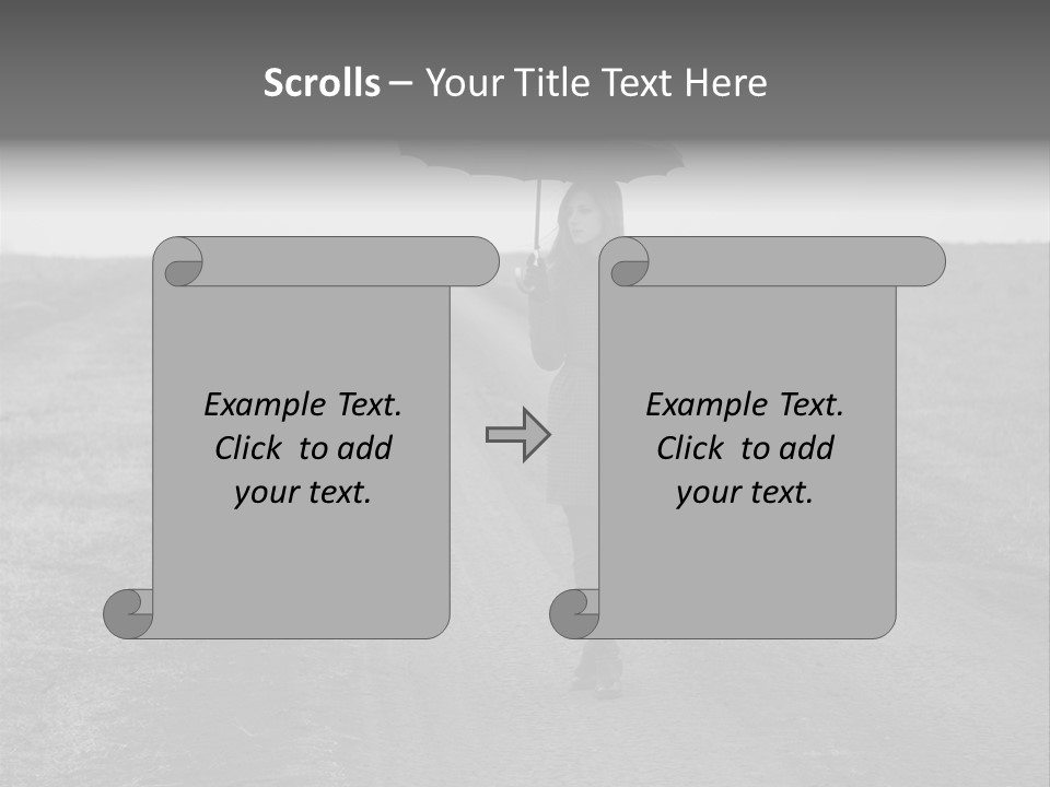 View Vintage Village PowerPoint Template
