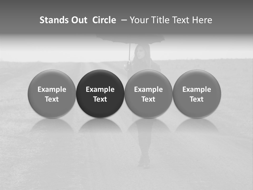 View Vintage Village PowerPoint Template