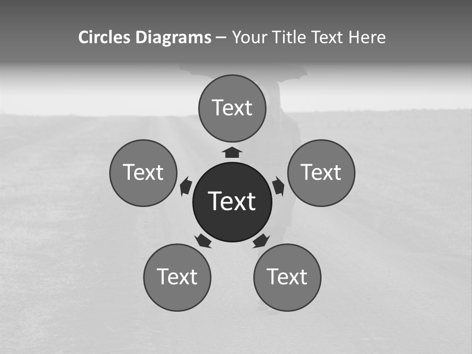View Vintage Village PowerPoint Template