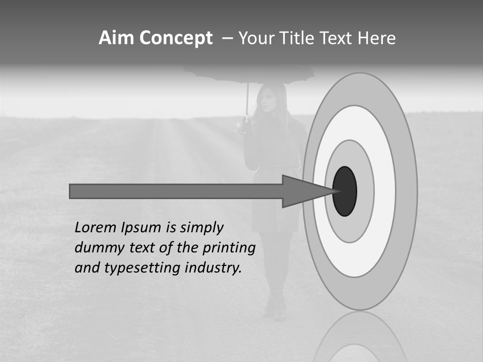 View Vintage Village PowerPoint Template