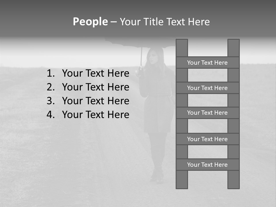 View Vintage Village PowerPoint Template