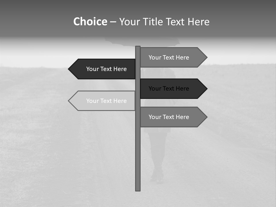 View Vintage Village PowerPoint Template