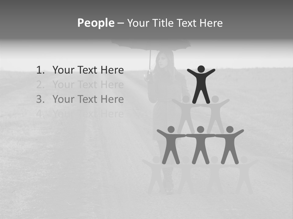 View Vintage Village PowerPoint Template