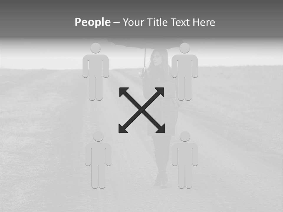 View Vintage Village PowerPoint Template