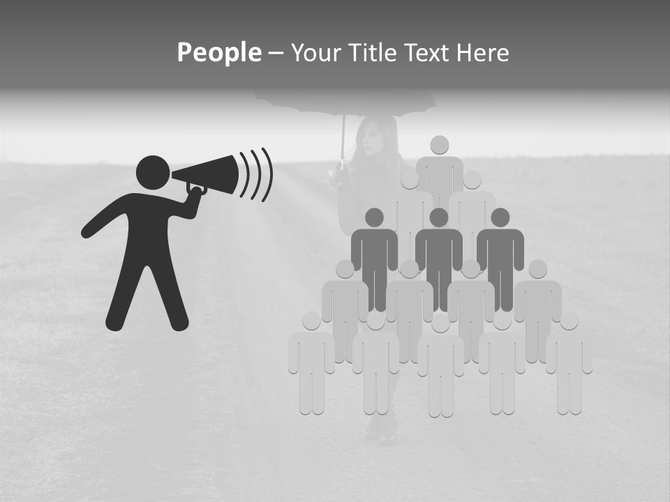 View Vintage Village PowerPoint Template