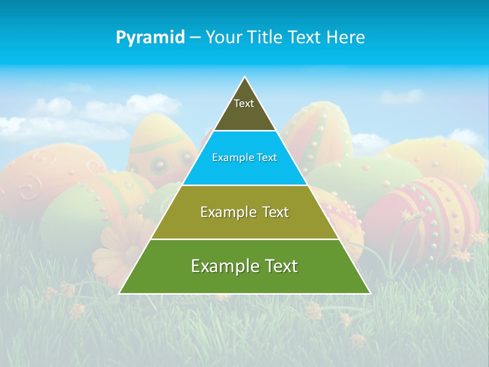 Spring Group Clouds PowerPoint Template