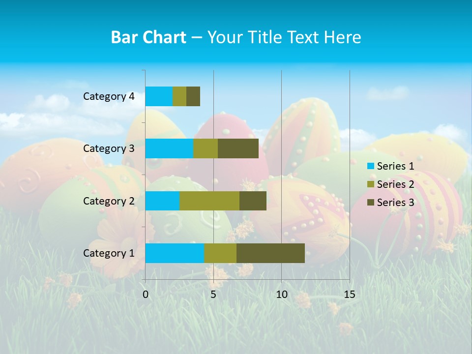 Spring Group Clouds PowerPoint Template