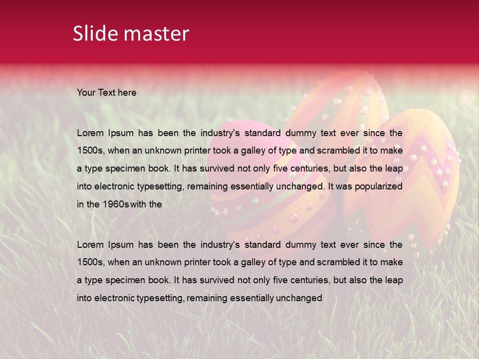 Decoration Group Color PowerPoint Template