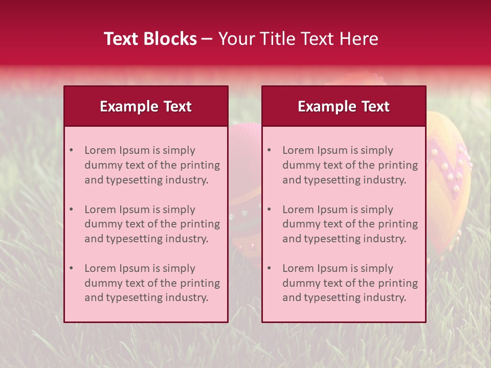 Decoration Group Color PowerPoint Template